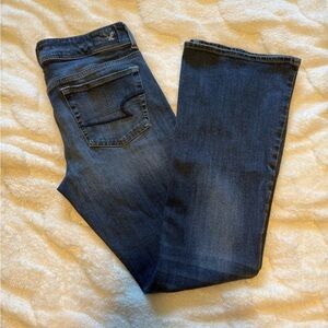 American Eagle Outfitters Dark Blue Boot Cut Jeans